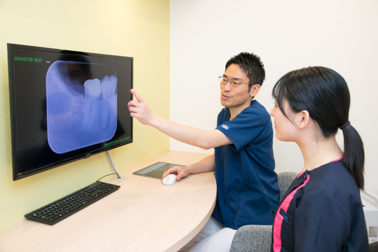 負担を最小限に抑えた抜歯治療